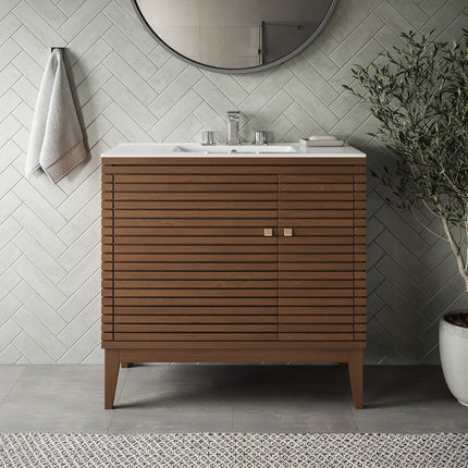 Modway EEI-5115 Ledger 36" Bathroom Vanity Modway