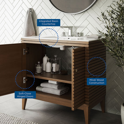 Modway EEI-5115 Ledger 36" Bathroom Vanity Modway
