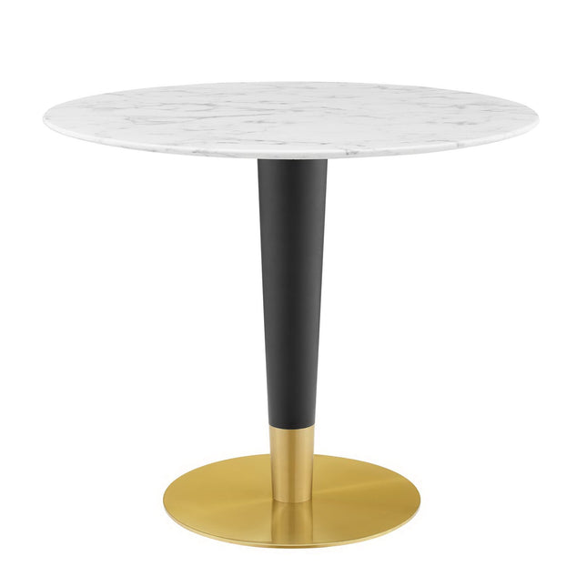 Modway EEI-5122 Zinque 36" Artificial Marble Dining Table Modway