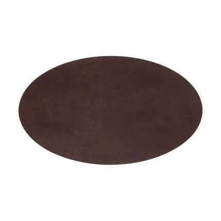 Modway EEI-5194 Lippa 60" Oval Cherry Walnut Wood Dining Table Modway