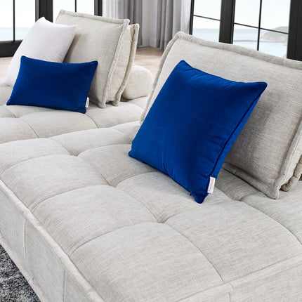 Modway EEI-5204 Saunter 2-Piece Tufted Fabric Fabric Loveseat Modway