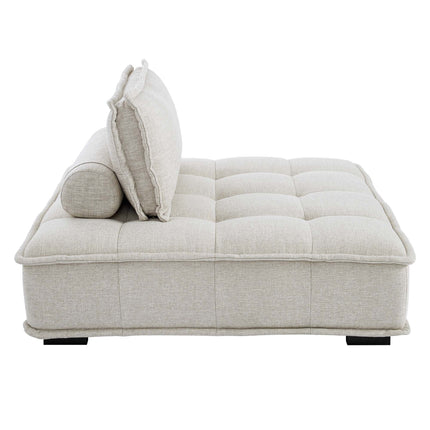 Modway EEI-5208 Saunter 4-Piece Tufted Fabric Fabric Sectional Sofa Modway