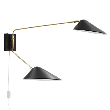 Modway EEI-5294 Journey 2-Light Swing Arm Wall Sconce Modway
