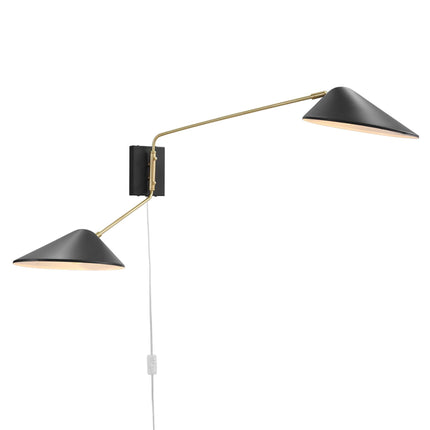 Modway EEI-5294 Journey 2-Light Swing Arm Wall Sconce Modway