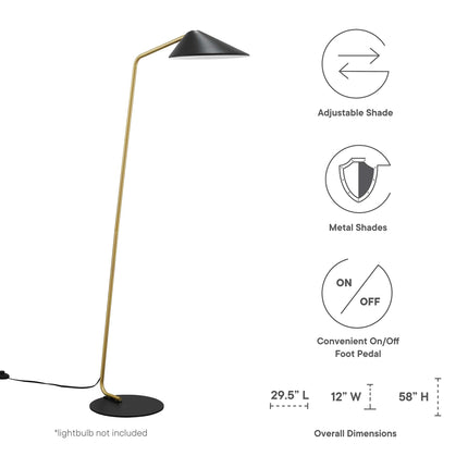 Modway EEI-5298 Journey Standing Floor Lamp Modway