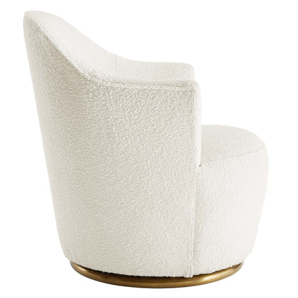 Modway EEI-5311 Nora Boucle Upholstered Swivel Chair Modway