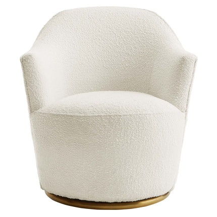 Modway EEI-5311 Nora Boucle Upholstered Swivel Chair Modway