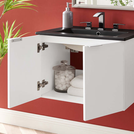 Modway EEI-5370 Maybelle 24" Wall-Mount Bathroom Vanity Modway