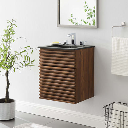 Modway EEI-5390 Render 18" Wall-Mount Bathroom Vanity Modway