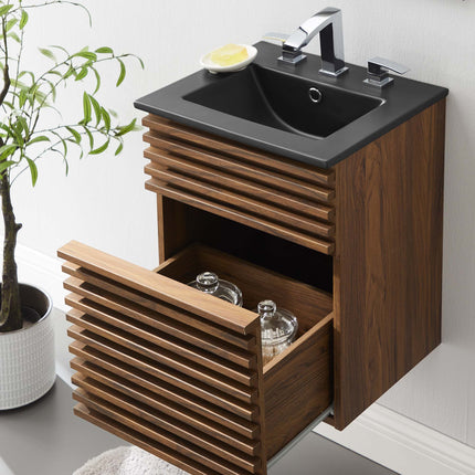Modway EEI-5390 Render 18" Wall-Mount Bathroom Vanity Modway