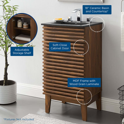 Modway EEI-5391 Render 18" Bathroom Vanity Modway