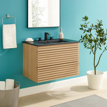 Modway EEI-5417 Render 30" Wall-Mount Bathroom Vanity Modway