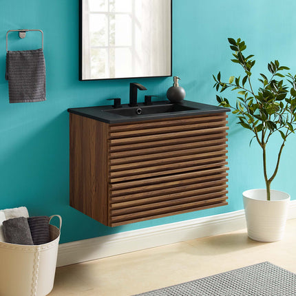 Modway EEI-5417 Render 30" Wall-Mount Bathroom Vanity Modway