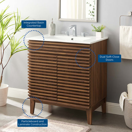 Modway EEI-5422 Render 30" Bathroom Vanity Cabinet Modway