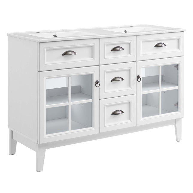 Modway EEI-5428 Isle 48" Double Bathroom Vanity Cabinet Modway