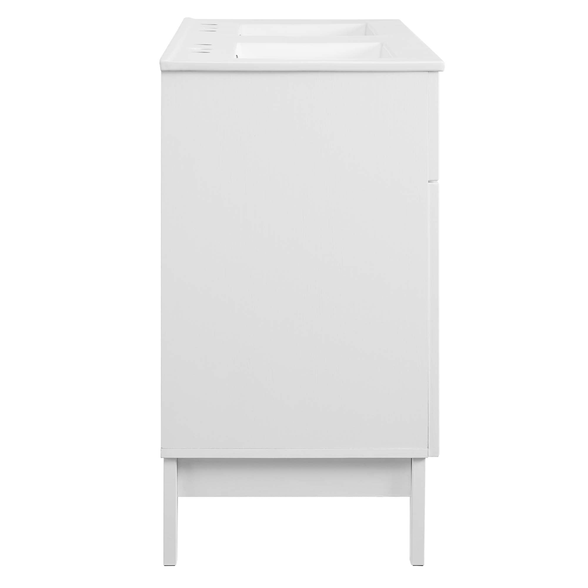 Modway EEI-5428 Isle 48" Double Bathroom Vanity Cabinet