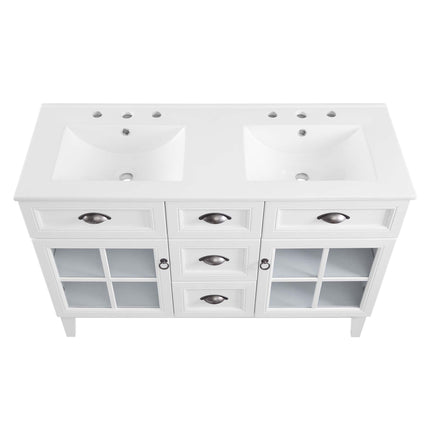 Modway EEI-5428 Isle 48" Double Bathroom Vanity Cabinet Modway