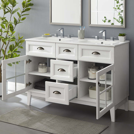 Modway EEI-5428 Isle 48" Double Bathroom Vanity Cabinet Modway