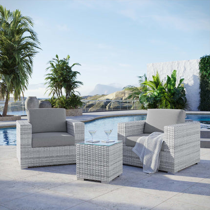 Modway EEI-5444 Convene 3-Piece Outdoor Patio Set Modway