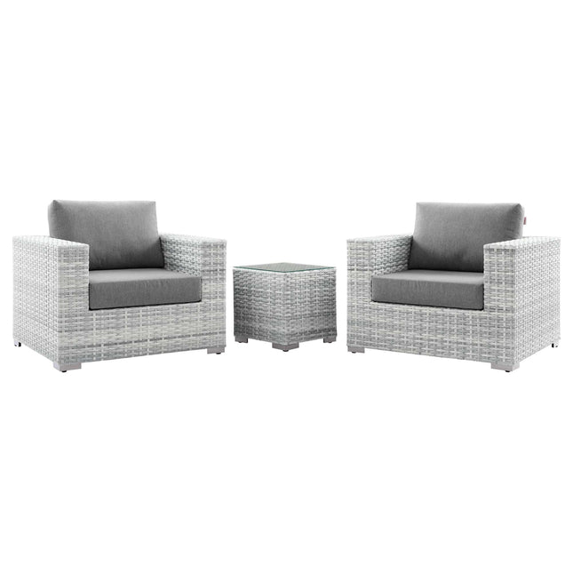 Modway EEI-5444 Convene 3-Piece Outdoor Patio Set Modway