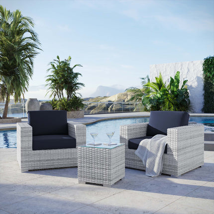Modway EEI-5444 Convene 3-Piece Outdoor Patio Set Modway