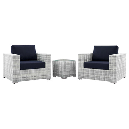 Modway EEI-5444 Convene 3-Piece Outdoor Patio Set Modway