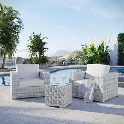 Modway EEI-5444 Convene 3-Piece Outdoor Patio Set Modway