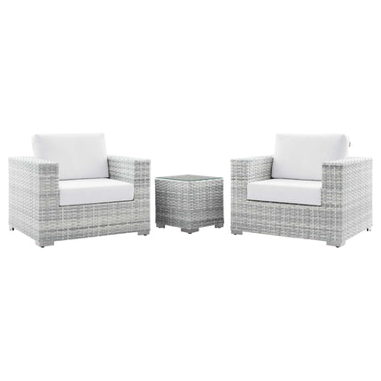 Modway EEI-5444 Convene 3-Piece Outdoor Patio Set Modway