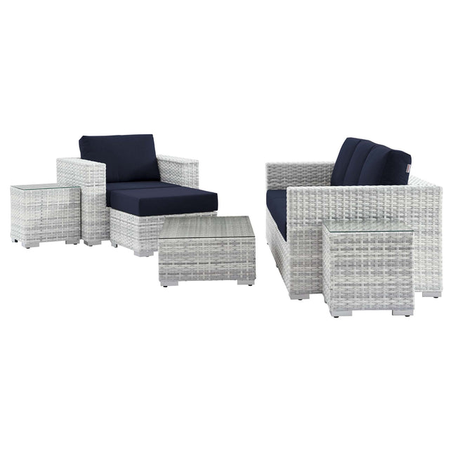 Modway EEI-5449 Convene 6-Piece Outdoor Patio Set Modway