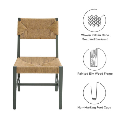 Modway EEI-5489 Bodie Wood Dining Chair Modway