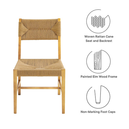 Modway EEI-5489 Bodie Wood Dining Chair Modway