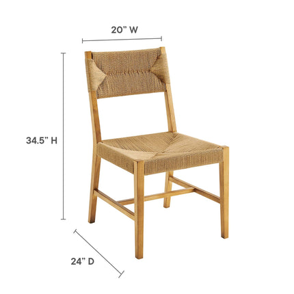 Modway EEI-5489 Bodie Wood Dining Chair Modway