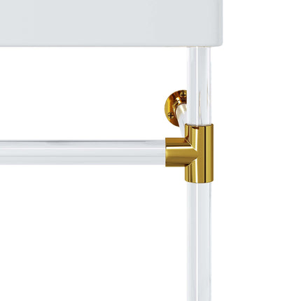 Modway EEI-5535 Redeem 24" Acrylic Wall-Mount Bathroom Vanity Modway