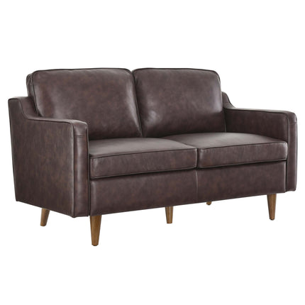 Modway EEI-5554 Impart Genuine Leather Loveseat Modway