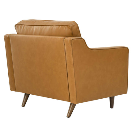 Modway EEI-5555 Impart Genuine Leather Armchair Modway