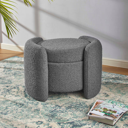 Modway EEI-5561 Nebula Boucle Upholstered Ottoman Modway