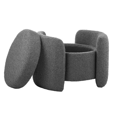 Modway EEI-5561 Nebula Boucle Upholstered Ottoman Modway