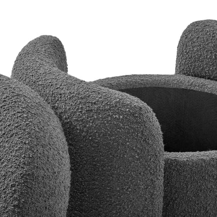 Modway EEI-5561 Nebula Boucle Upholstered Ottoman Modway