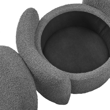 Modway EEI-5561 Nebula Boucle Upholstered Ottoman Modway