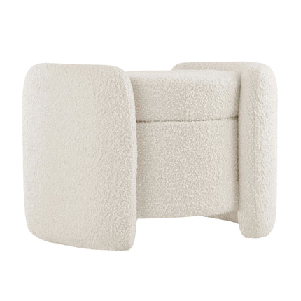 Modway EEI-5561 Nebula Boucle Upholstered Ottoman Modway