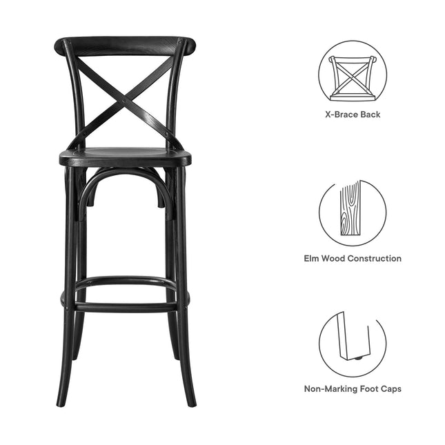 Modway EEI-5563 Gear Bar Stool Modway