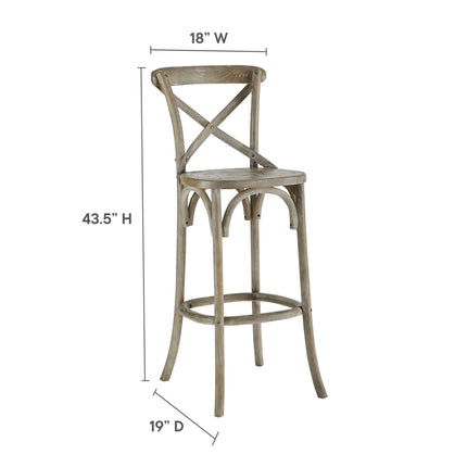 Modway EEI-5563 Gear Bar Stool Modway