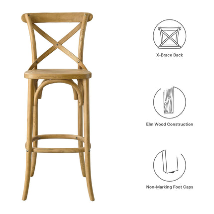 Modway EEI-5563 Gear Bar Stool Modway