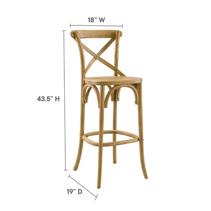 Modway EEI-5563 Gear Bar Stool Modway