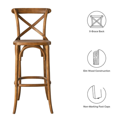 Modway EEI-5563 Gear Bar Stool Modway