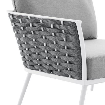 Modway EEI-5565 Stance Outdoor Patio Aluminum Left-Facing Armchair - Plaza Home Decor