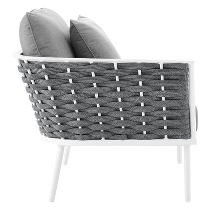 Modway EEI-5565 Stance Outdoor Patio Aluminum Left-Facing Armchair - Plaza Home Decor