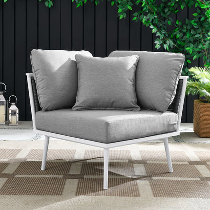 Modway EEI-5567 Stance Outdoor Patio Aluminum Corner Chair - Plaza Home Decor