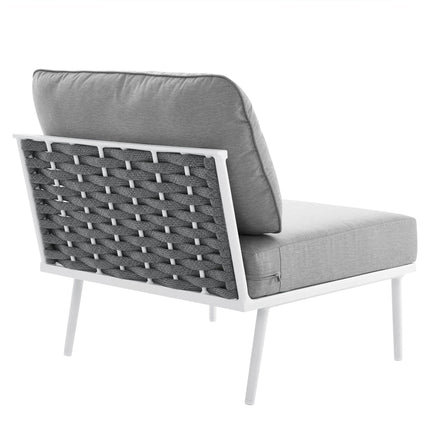 Modway EEI-5568 Stance Outdoor Patio Aluminum Armless Chair - Plaza Home Decor