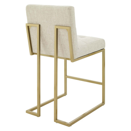 Modway EEI-5571 Privy Upholstered Fabric Counter Stool Set of 2 Modway
